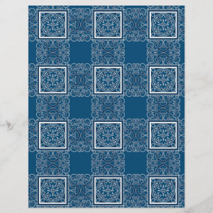 Azulejo Espanhol de Papel Marraquexe
