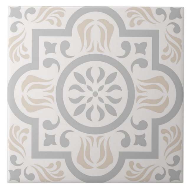 Azulejo Espanhol Padrão Cerâmico  (Frente)