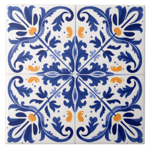 Azulejo Espanhol Telha Cerâmica Mediterrânea