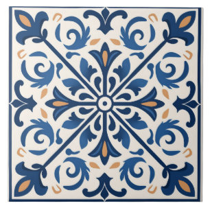 Azulejo Espanhol Telha Cerâmica Mediterrânea