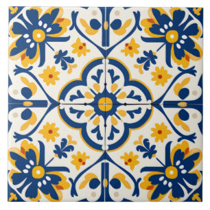 Azulejo Espanhol Telha Cerâmica Mediterrânea