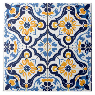 Azulejo Espanhol Telha Cerâmica Mediterrânea