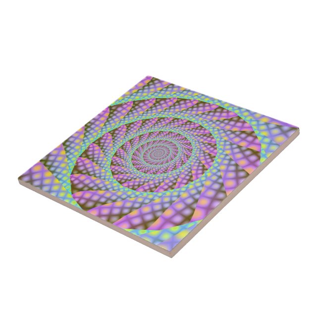 Azulejo espiral dotado (Lateral)