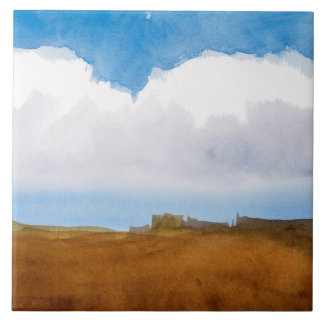 Azulejo "estudo de Marilyn Holmes das nuvens "