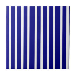 Azulejo Faixa Azul e Branco