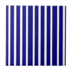Azulejo Faixa Azul e Branco