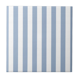 Azulejo Faixa Azul e Branco