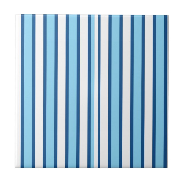 Azulejo Faixa Azul e Branco (Frente)