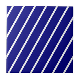 Azulejo Faixa Azul e Branco
