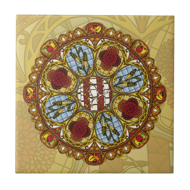 Azulejo Fall Nouveau (Frente)