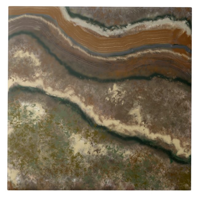 Azulejo. Faz um grande trivet para pratos quentes (Frente)