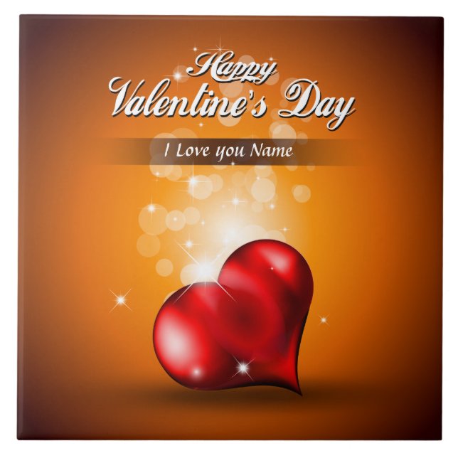 AZULEJO FELIZ DIA DE OS NAMORADOS 4 (Frente)