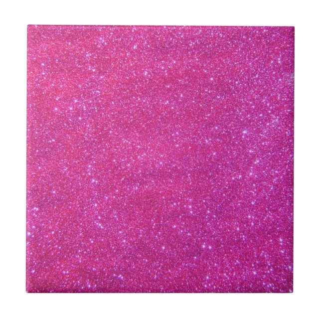Azulejo feminino Sparkly 1 do brilho da faísca (Frente)