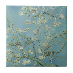 Azulejo Flor de Amendoeira de Vincent Van Gogh