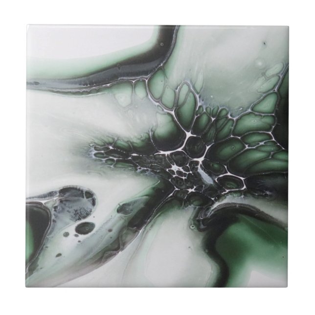 azulejo Floral, 4,25x4,25" (Frente)