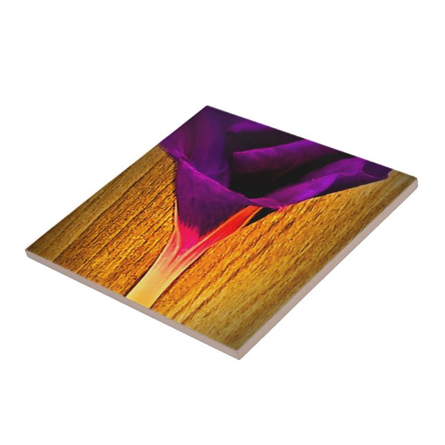 Azulejo Floral Decorativo (Lateral)