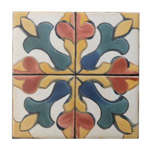 Azulejo Floral Italiano Tradicional