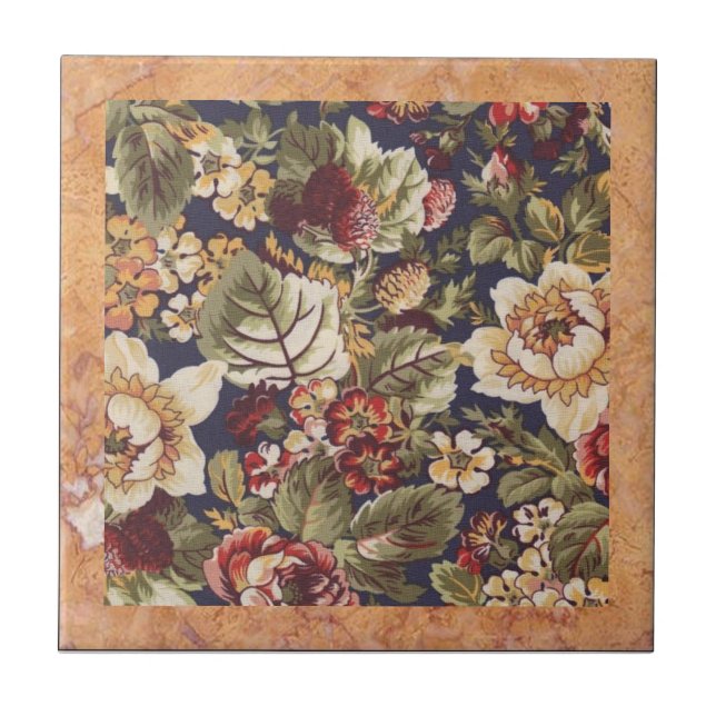 Azulejo Floral Vintage (Frente)