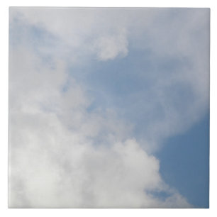 Azulejo Fluffy Clouds