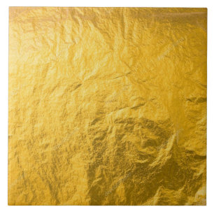 Azulejo - Folha de Ouro Brilhante