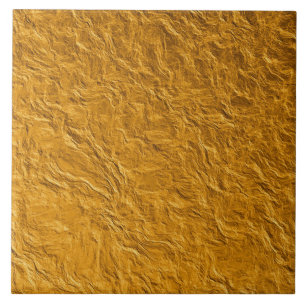 Azulejo - Folha de Ouro Texturizado