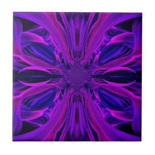 Azulejo Folha Roxo