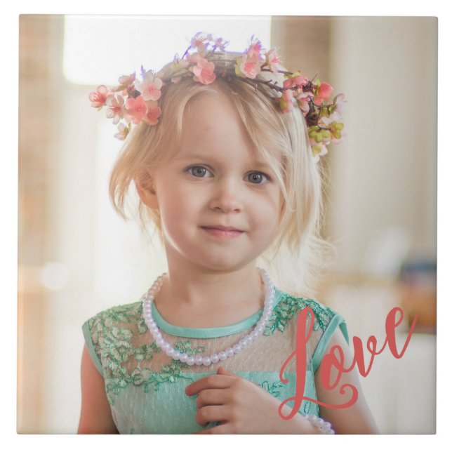 Azulejo fotográfico personalizado cerâmico (Frente)