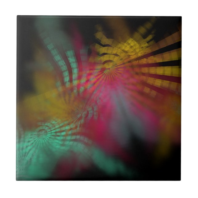 Azulejo fractal (Frente)