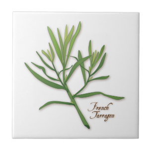 Azulejo francês Tarragon Herb