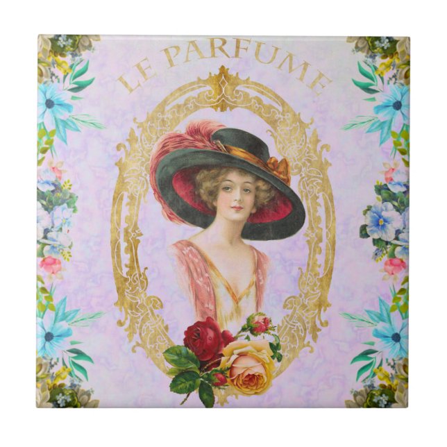 Azulejo francês Vintage (Frente)