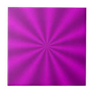 Azulejo fúcsia de Starburst