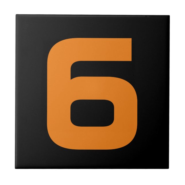 Azulejo Funky House Number (Frente)