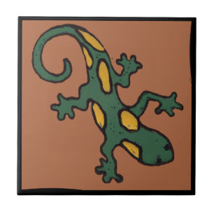 Azulejo Gecko Mexicano