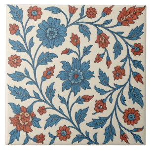 Azulejo Geométrico Floral Mourisco Alhambra