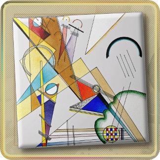 AZULEJO - "Gewebe" - Wassily Kandinsky