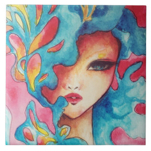 Azulejo Grafite excelente com Design multicolor