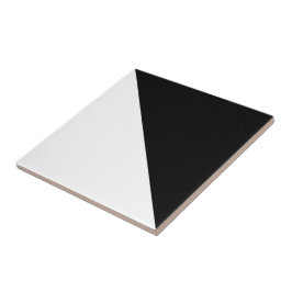 Azulejo Home branco parcialmente preto das