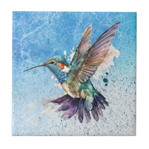 Azulejo Hummingbird
