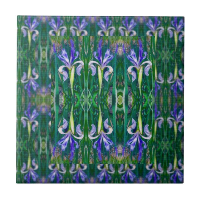Azulejo Iris Fields (Frente)