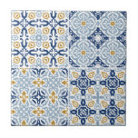 Azulejo Italiano Amalfi  Amarelo Azulejo Cerâmico<br><div class="desc">Pode ser totalmente personalizado para atender às suas necessidades. © Gorjo Designs. Feito para você através da plataforma Zazzle. // Precisa de ajuda para personalizar o seu design? Tem outras ideias? Sinta-se à vontade para me contactar (Zoe) diretamente.</div>