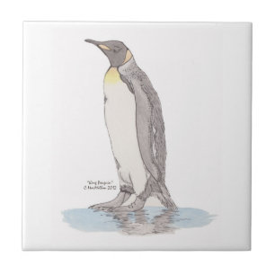 Azulejo King Penguin