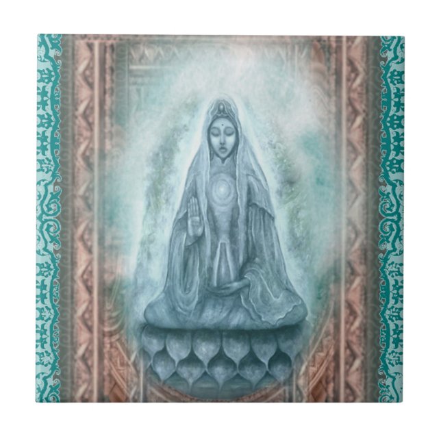 Azulejo Kuan Yin (Frente)