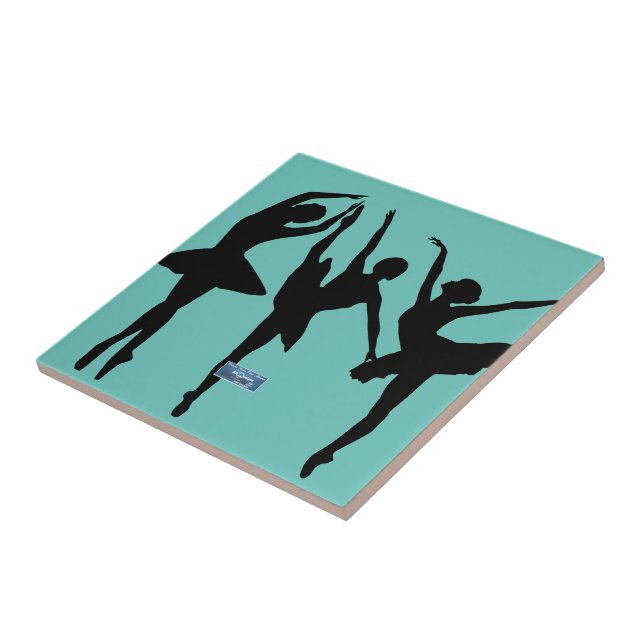 Azulejo L-Turquesa(Ballet Trio) RFPMDesigns ©️2024 (Lateral)