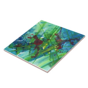 Azulejo legal de Arte Crítica de Abstrato Moderno