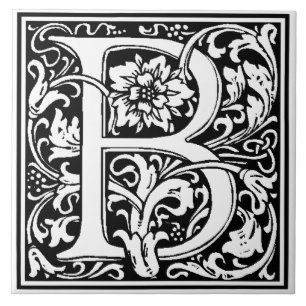Azulejo - Letra Monograma B