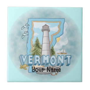 Azulejo Lighthouse Vermont