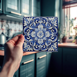 Azulejo Lisbon Padrão Desenho de Cerâmica Talavera