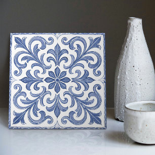 Azulejo Lisbon Padrão Desenho de Cerâmica Talavera