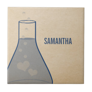 Azulejo lunático da taça, azul