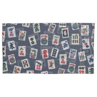 Azulejo MahJongg em azul escuro